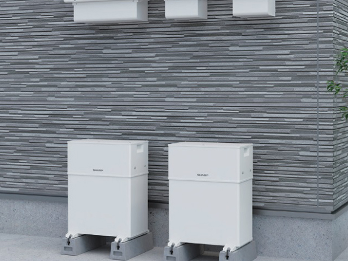 つくった電気を賢く蓄えて必要なときに活用。