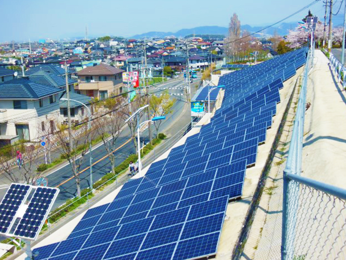 エコテックシステムも太陽光発電所のオーナーです。